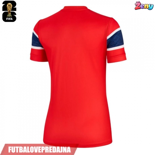 Lacne Ženy Futbalové dres Nórsko MS 2026 Krátky Rukáv - Domáci